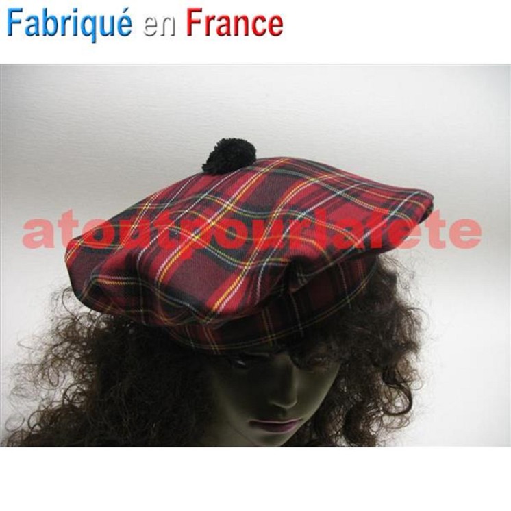 beret ecossais chapeau saint patrick deguisement