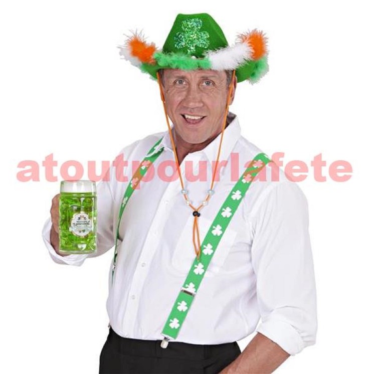 Bretelles Trèfle Saint Patrick, Shamrock