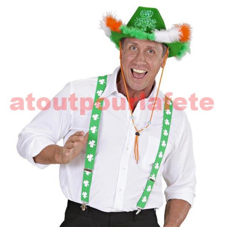 Bretelles Trèfle Saint Patrick, Shamrock