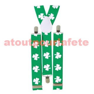 Bretelles Trèfle Saint Patrick, Shamrock
