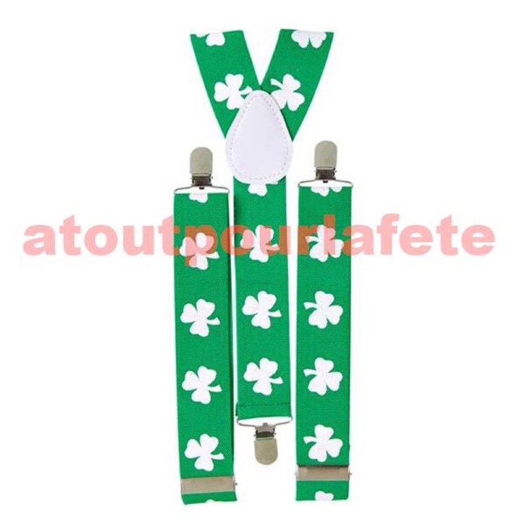 Bretelles Trèfle Saint Patrick, Shamrock