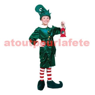 Déguisement de Lutin de Noël (enfant)