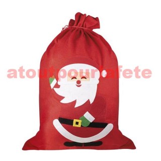 Sac de Père Noël - feutrine - 48 x 68 cm