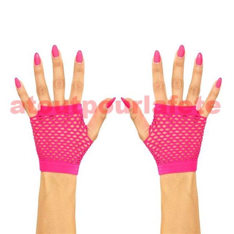 Gants Mitaine courts resille (la paire)