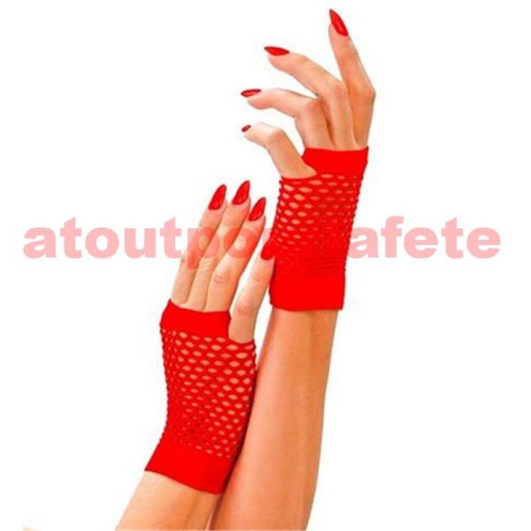 Gants Mitaine courts resille (la paire)