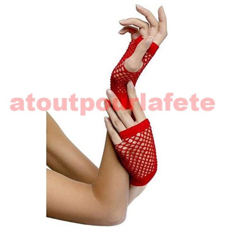 Gants Mitaine courts resille (la paire)