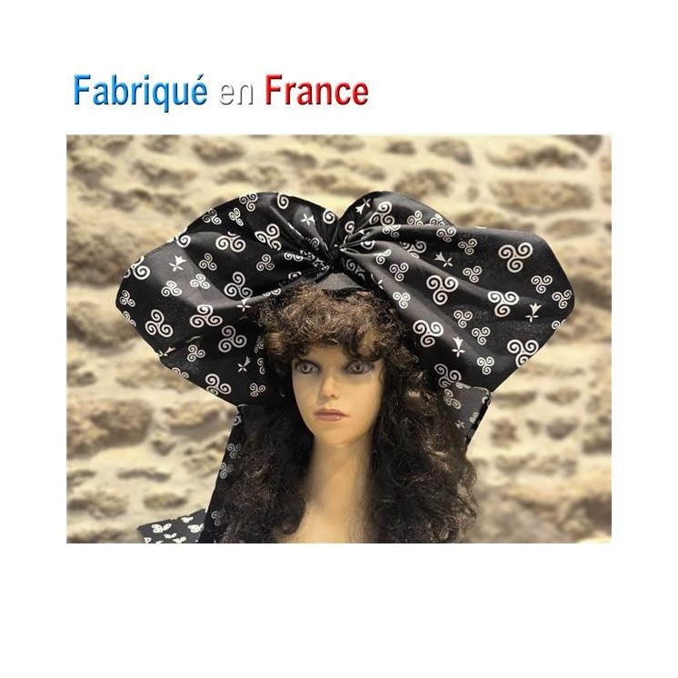 Coiffe Alsacienne Blanche a Triskells... ou Coiffe Alsacienne Noire a Triskells et Hermines