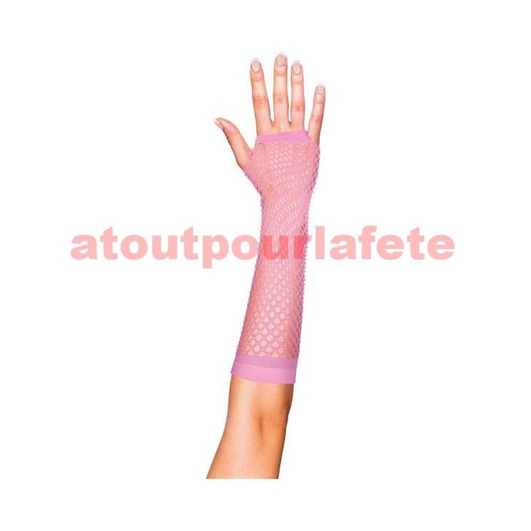 Gants Mitaine longs resille (la paire)