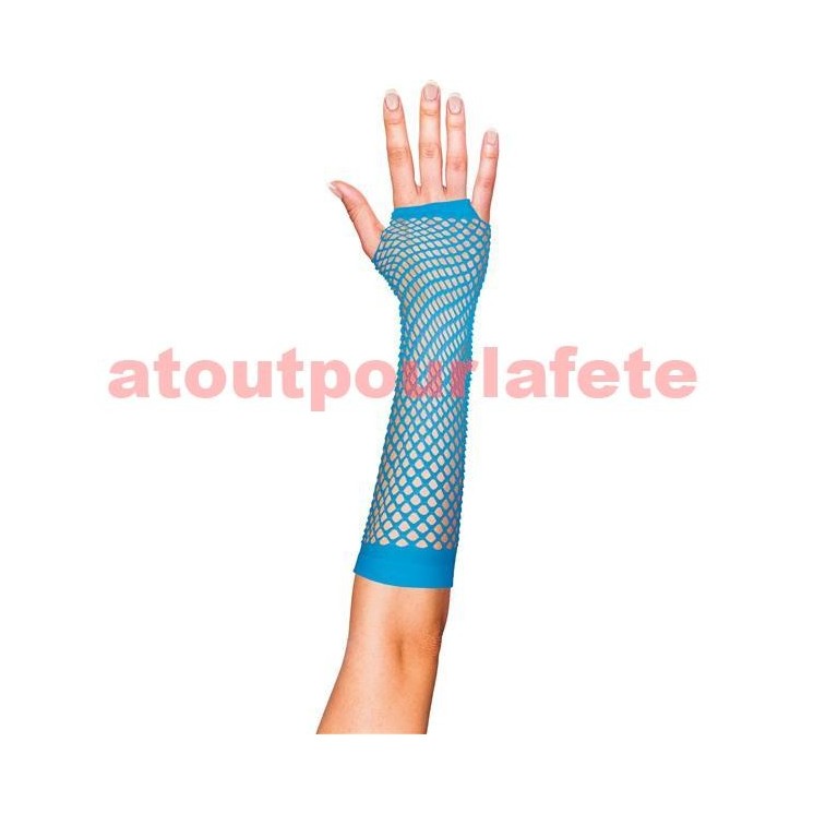 Gants Mitaine longs resille (la paire)