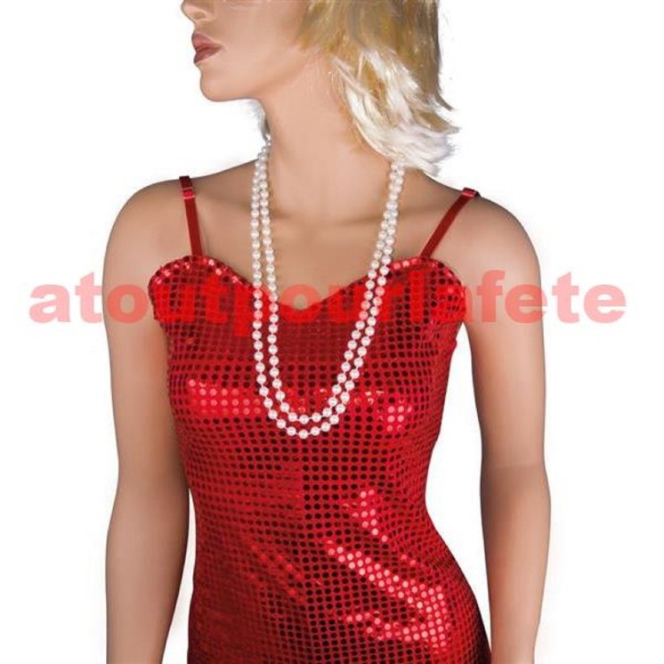 Collier Sautoir en perles (charleston) (lot de 2 colliers)