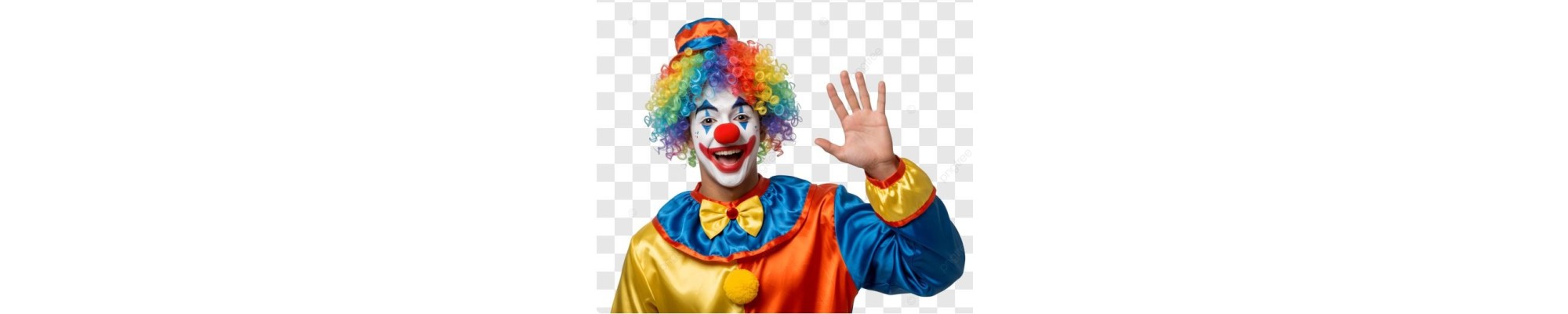 Tous les déguisements et accessoires pour clown
