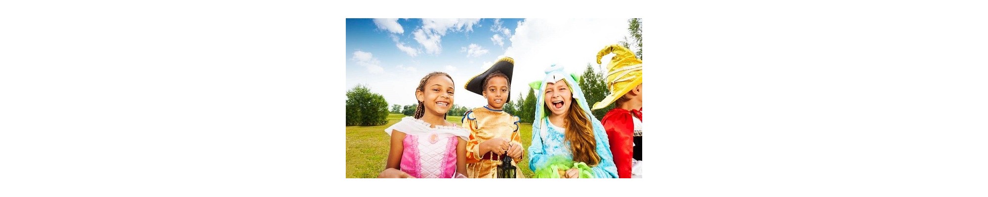 Toutes une gamme de déguisement enfants sur les thèmes: Moyen-Age, Renaissance, Disco, Halloween, Belle Epoque, Charleston Etc Etc....